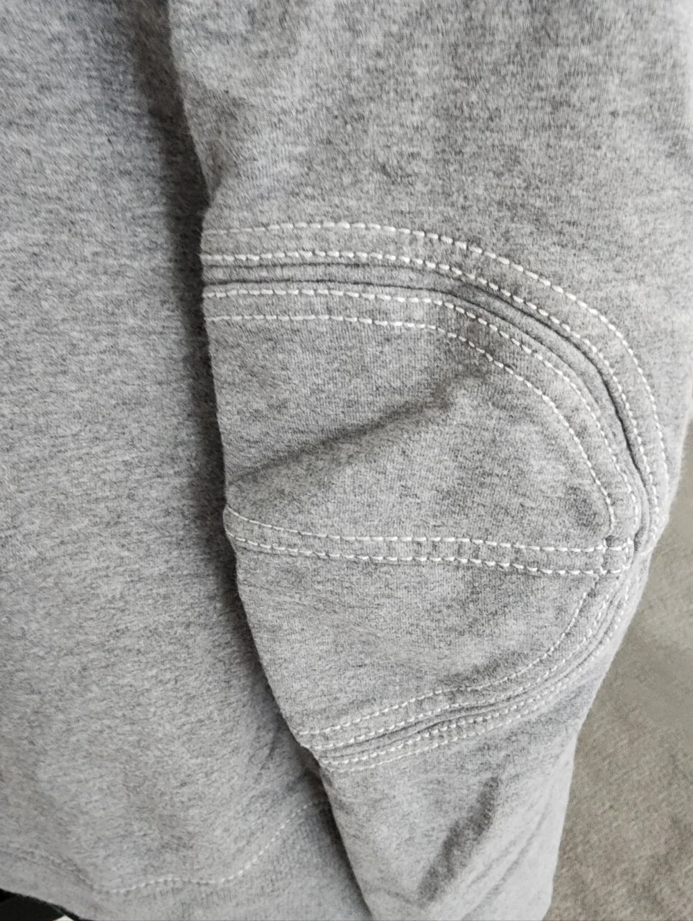 lululemon athletica Gray Zip-Up Hoodie with Pink Hood Lining